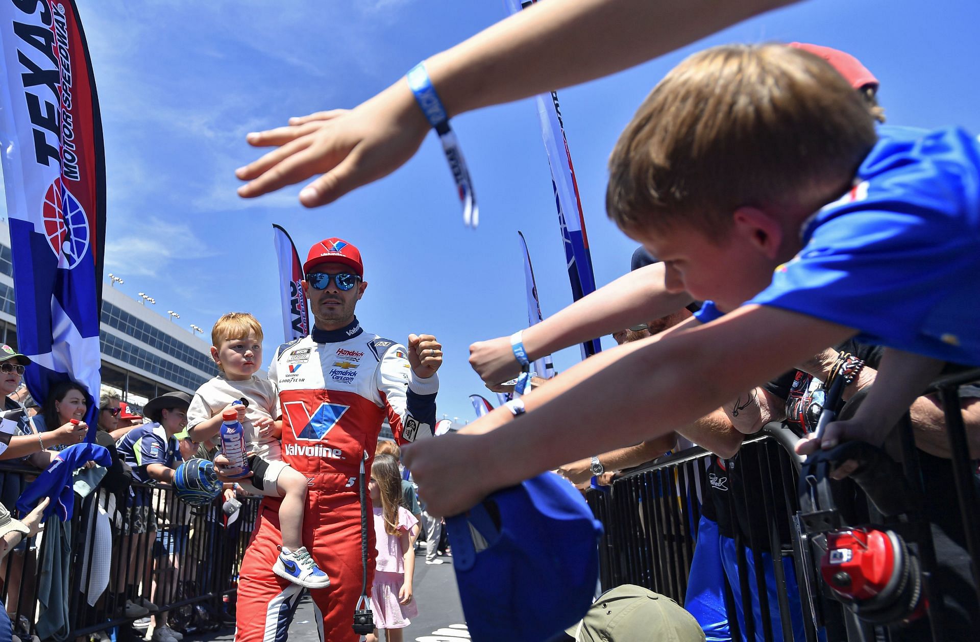 Kyle Larson at the NASCAR Cup Series Wurth 400 presented by LIQUI MOLY - Source: Getty